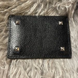 Rebecca Minkoff travel leather studded mirror